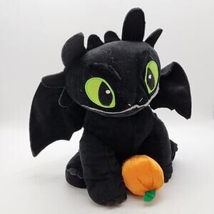 Universal Train Your Dragon Toothless Animated Musical Plush Toy 9" Pumpkin 2023